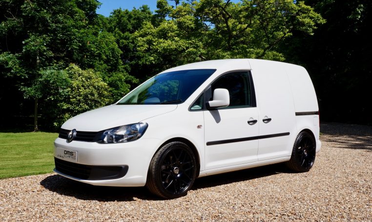 vw caddy white