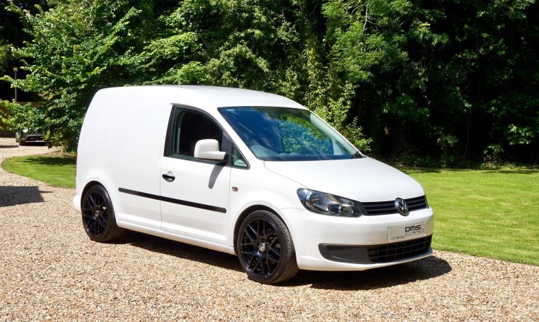 vw caddy white